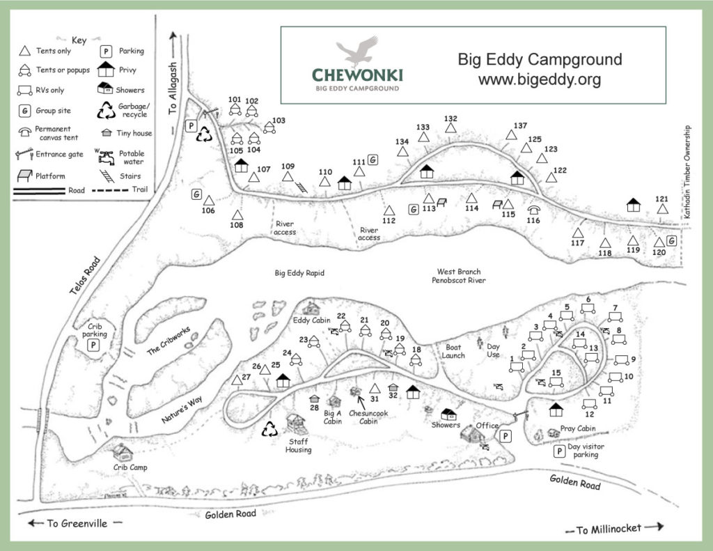 Chatuge Woods Campground Map